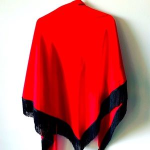 Red Fridge Shawl